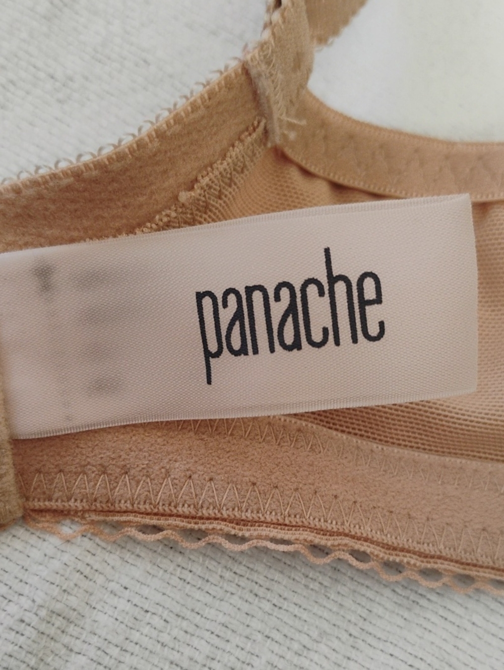Panache Three-Pack Underwire Bras in Blue, Nude, Pink Sz 30 - Picture 3 of 4